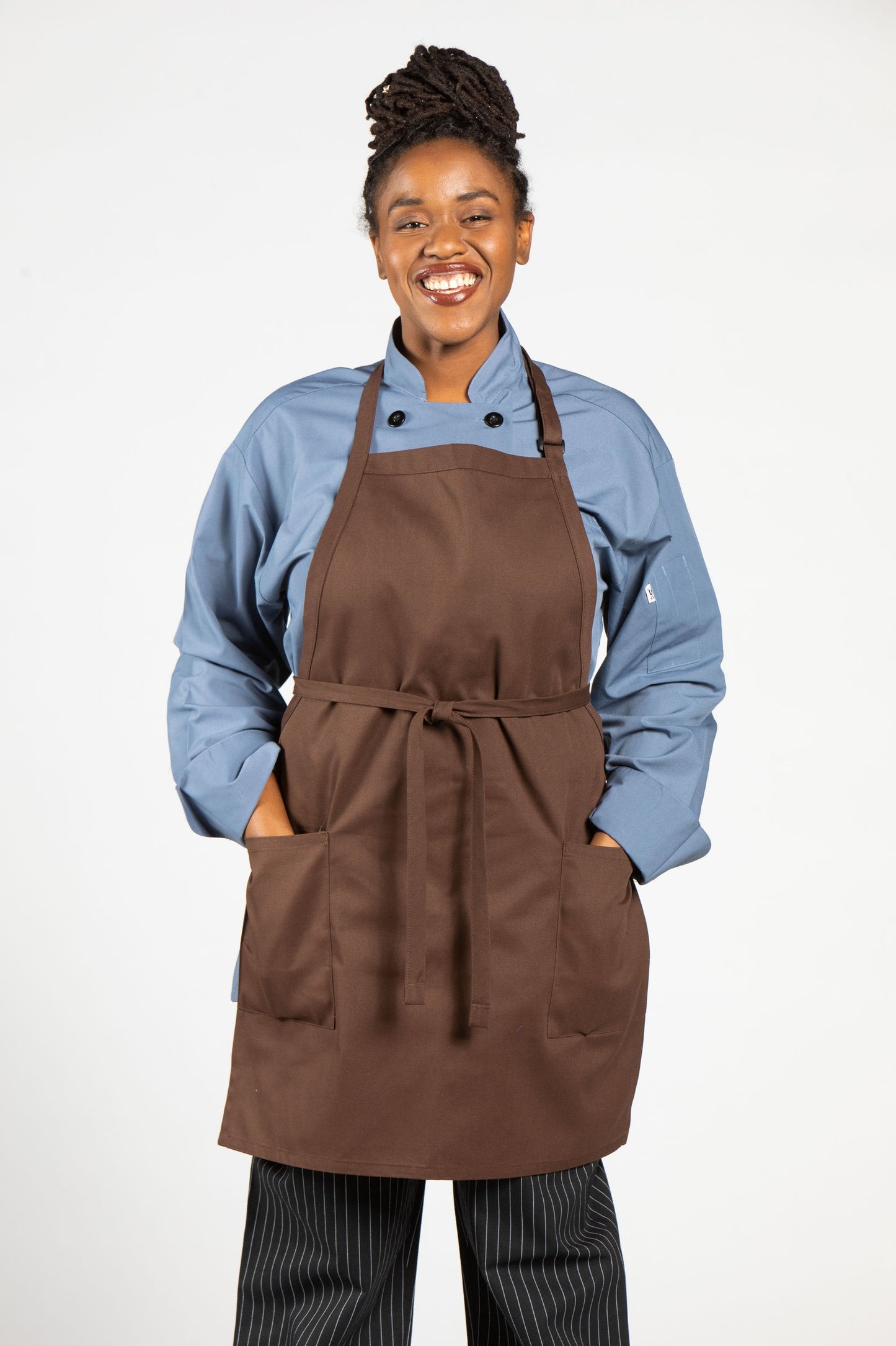 Two-Pocket Bib Apron #3016