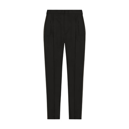 CLASSIC DOUBLE PLEATED TUXEDO PANT