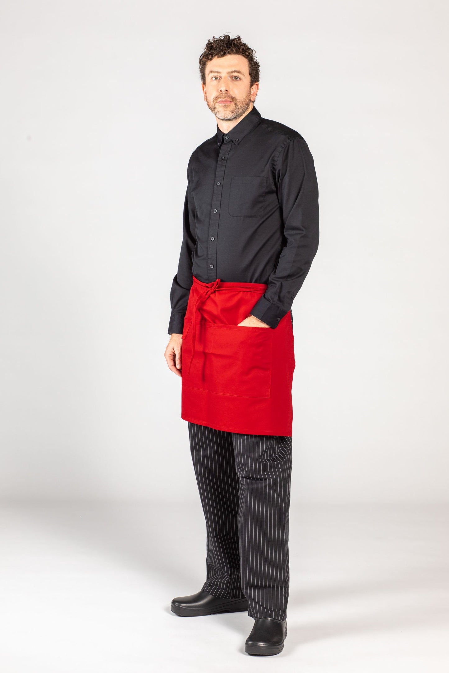 Half Waist Pocket Apron #3056