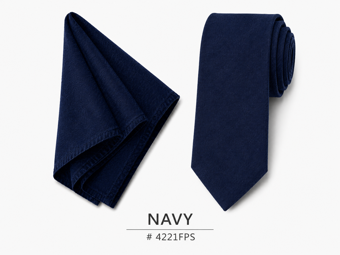Men’s Tie & Pocket Square Combo #4221FPS