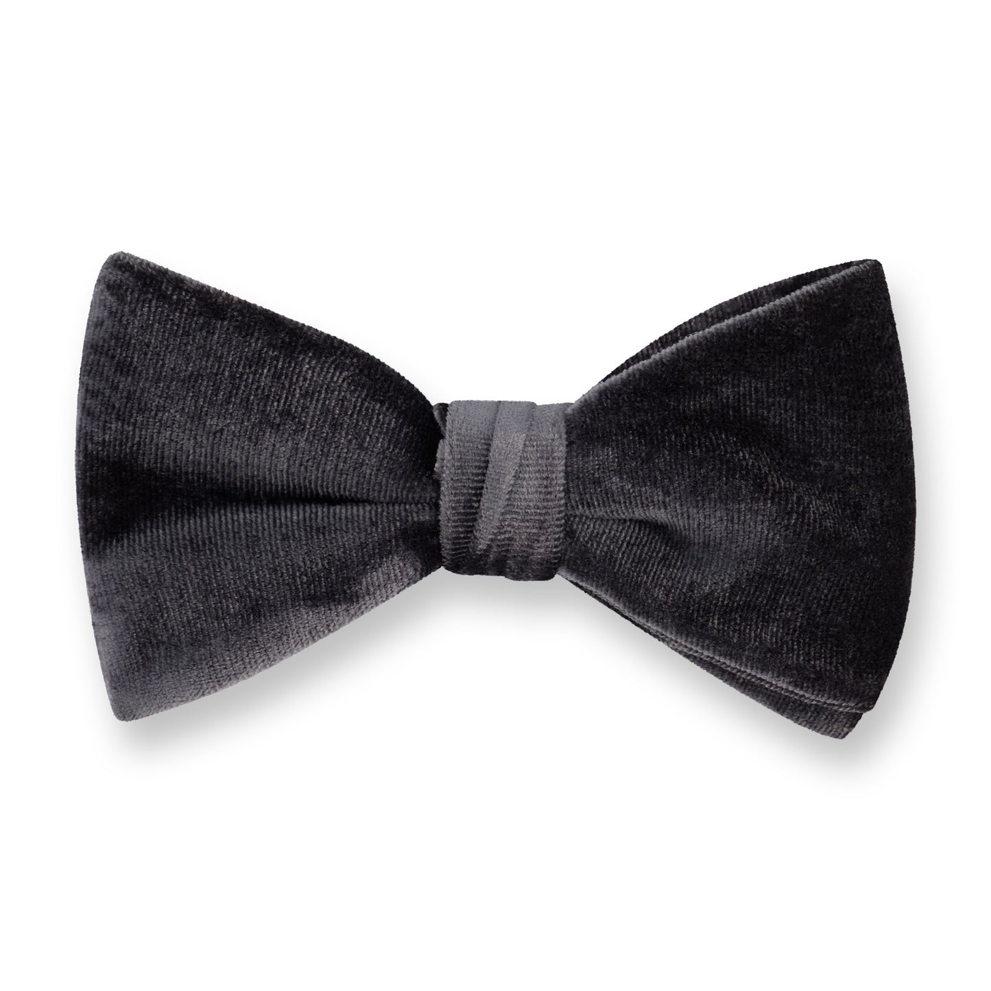 2.5" VELVET BOW TIE BOXED