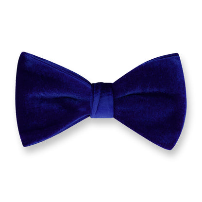 2.5" VELVET BOW TIE BOXED