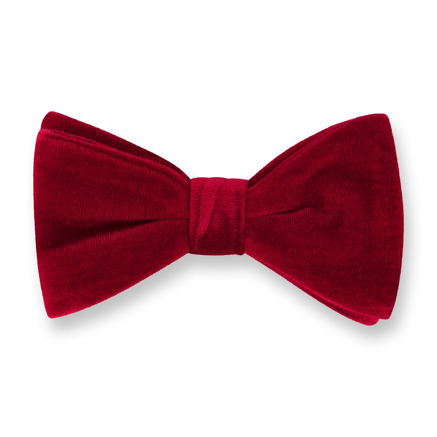 2.5" VELVET BOW TIE BOXED