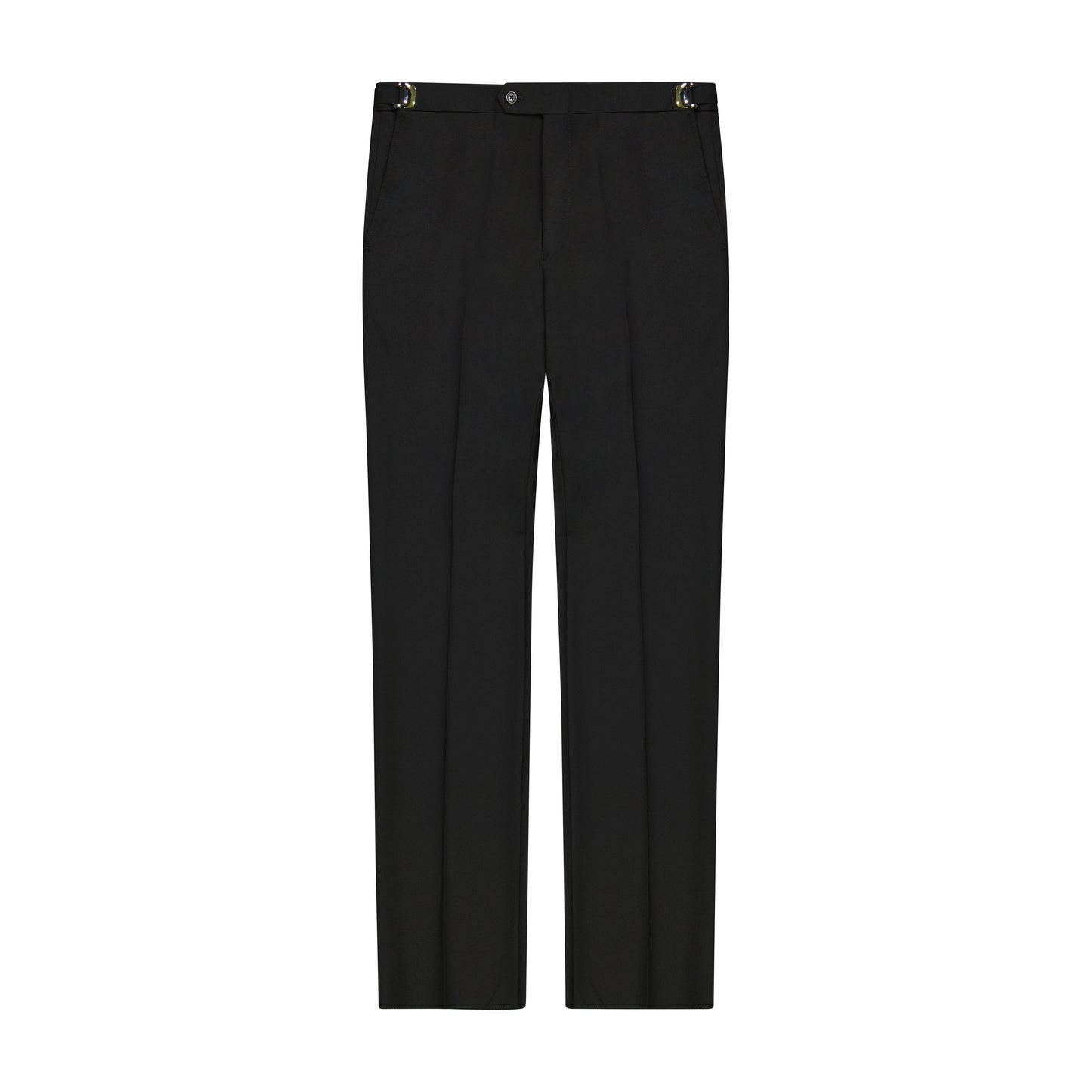 ADJ SLIM FIT FLAT FRONT PANT- NO STRIPE