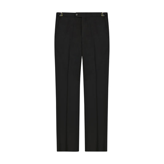 ADJ SLIM FIT FLAT FRONT PANT- NO STRIPE