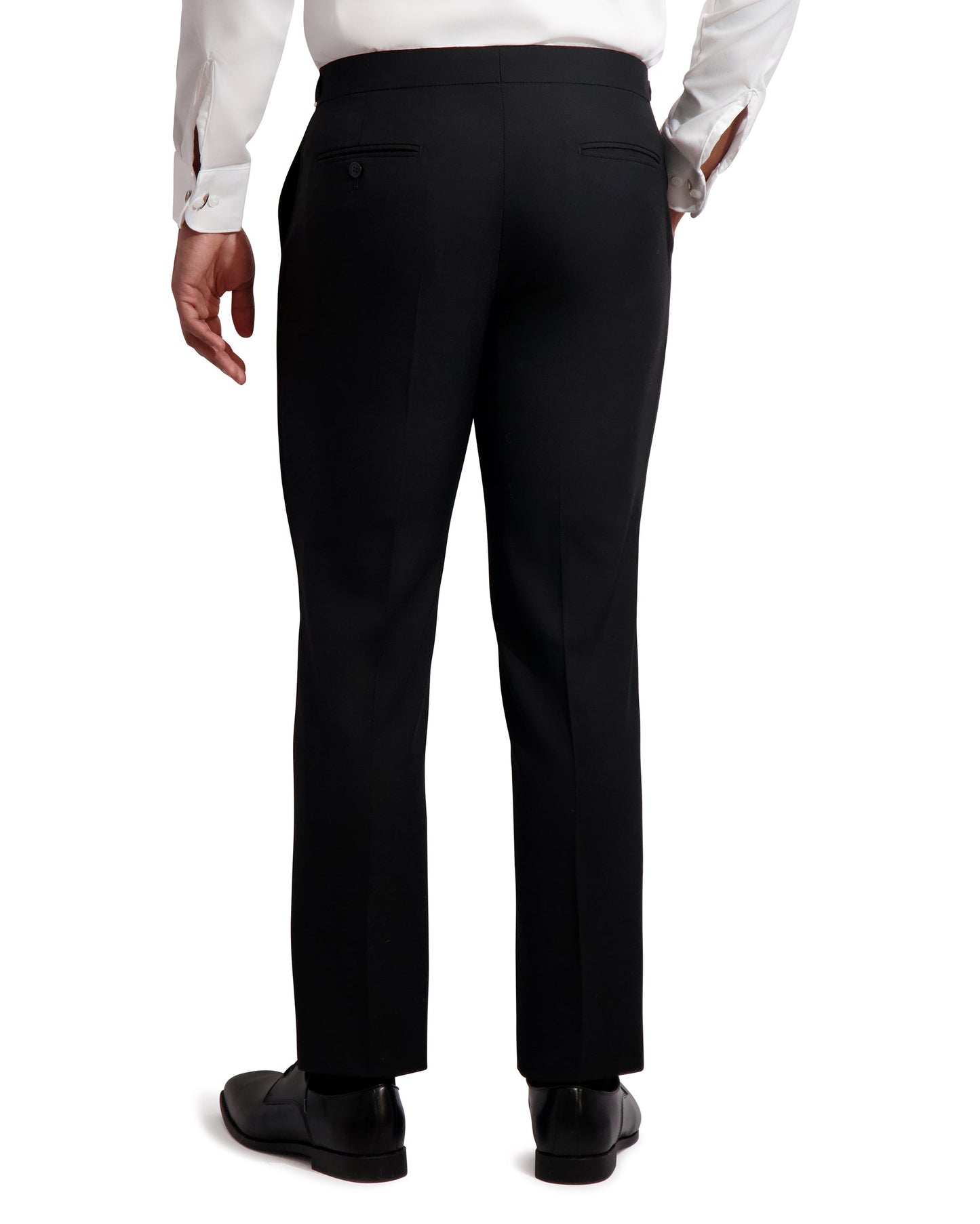 MENS ULTRA FIT FORMAL TUXEDO PANT WITH BEADED STRIPE