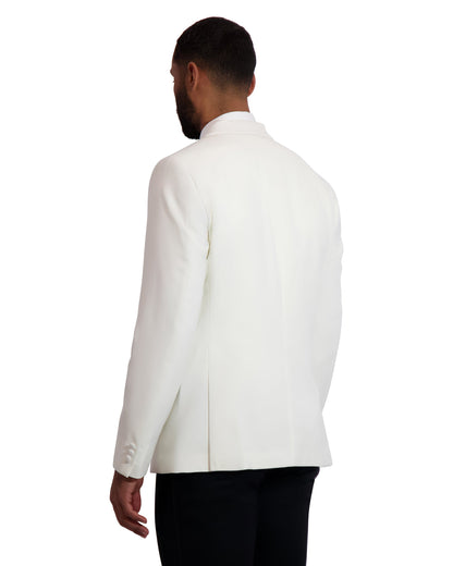 MENS SLIM FIT WHITE DINNER JACKET