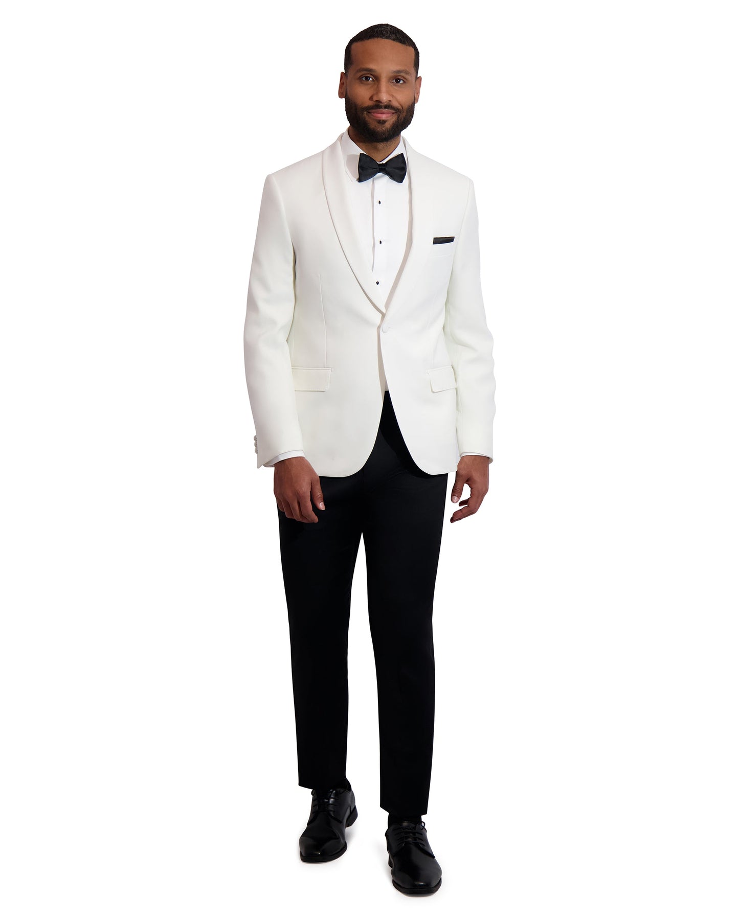 MENS SLIM FIT WHITE DINNER JACKET