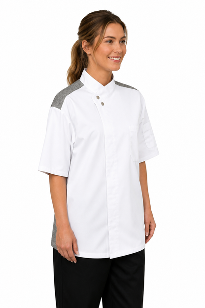 Brac Short Sleeve Chef Coat #U0718HC