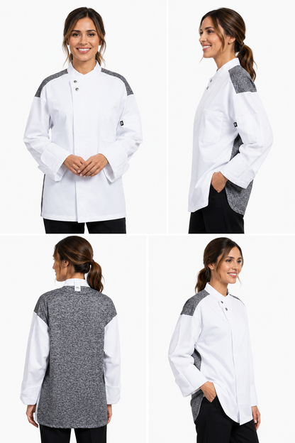Solta Long Sleeve Performance Chef Coat #U0721HC