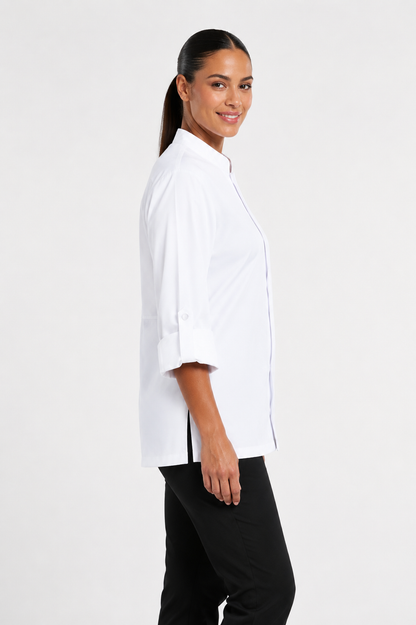 Pescara Lycra Performance Chef Coat #U0720