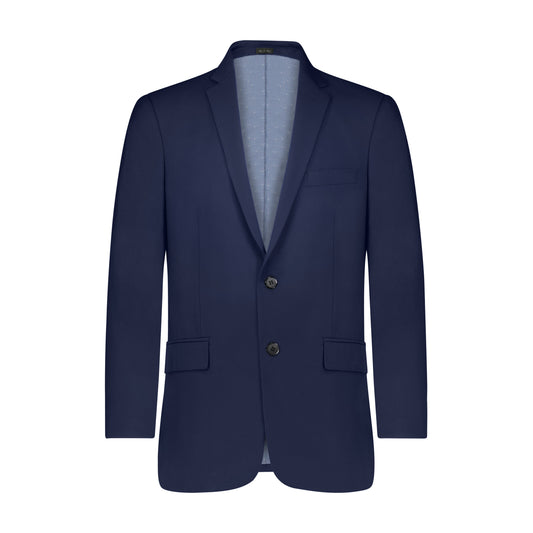 POLY/VISCOSE/SPANDEX 2 BTN NOTCH SUIT COAT