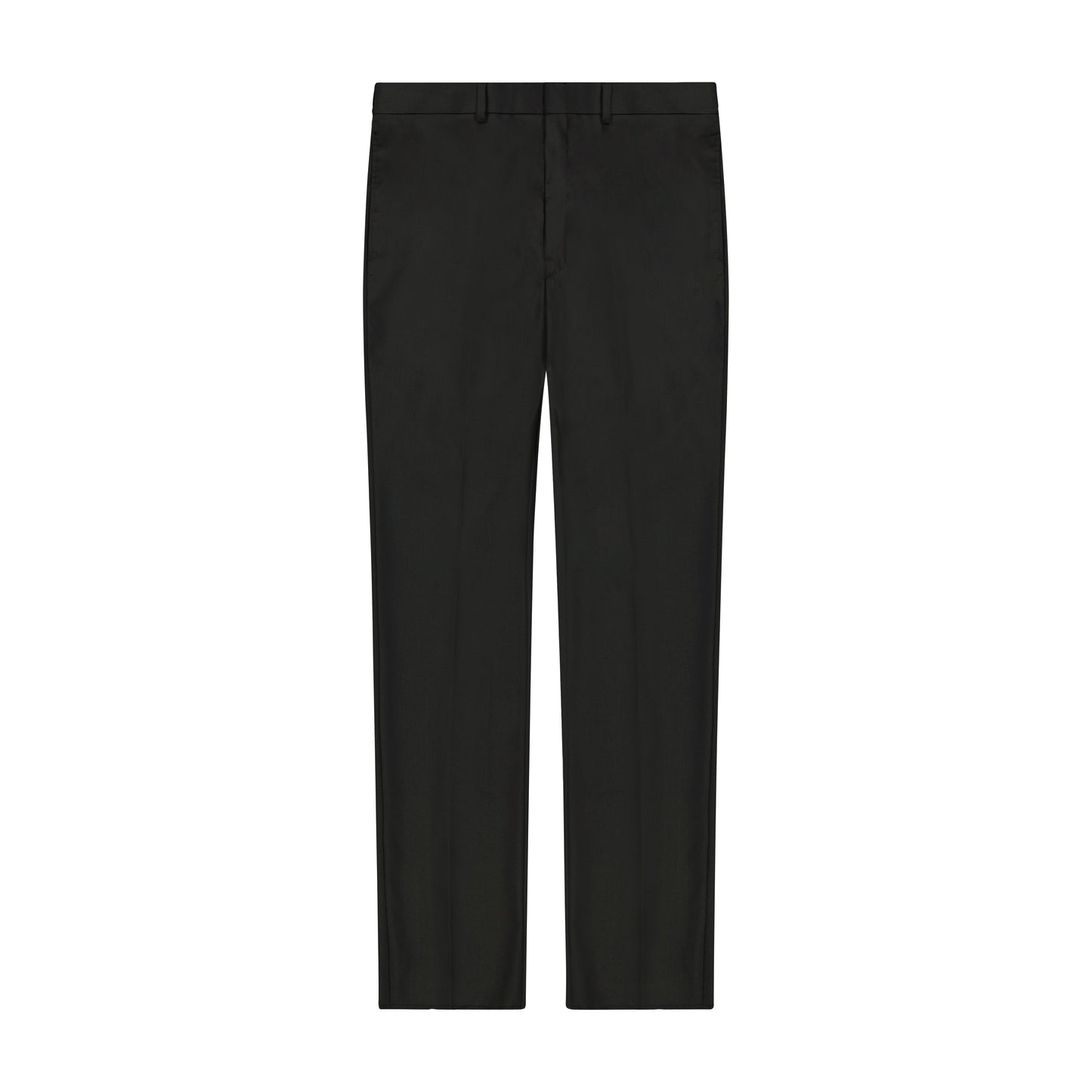 MENS "POWER STRETCH" SOLID SUIT SEPARATE - PANTS - BLACK