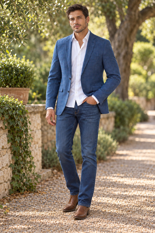 Couture 1910 Men's Sport Coat in Navy #4545PVS-R