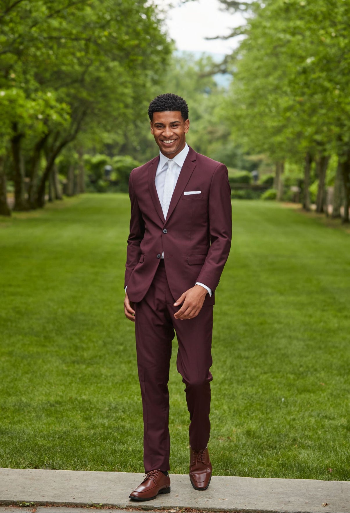 burgundy dress pants Men's Power Stretch Separates in Burgundy