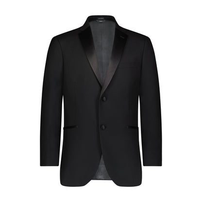 QUINCY- 2B SLIM FIT NOTCH W/ SATIN LAPEL