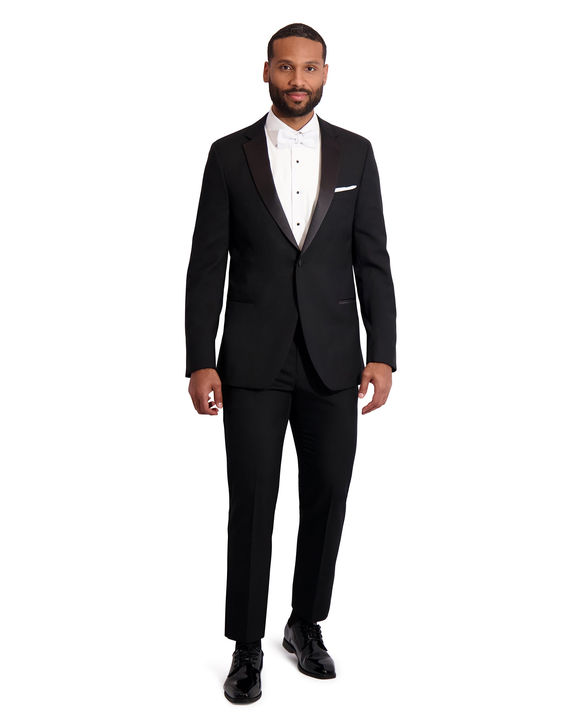 MENS ESSENTIAL ULTRA FIT BLACK TUXEDO – Fabian Group