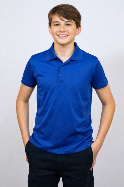 Children's Polyester Polo #52TJ01-R