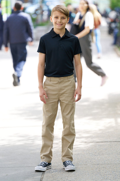 Children's Polyester Polo #52TJ01-R