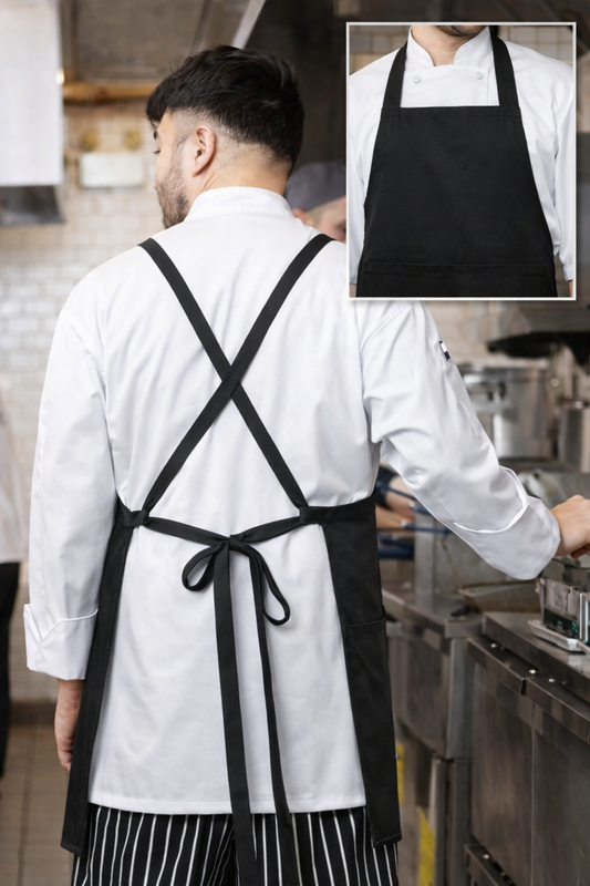 Cross Back Bib Apron #U3092
