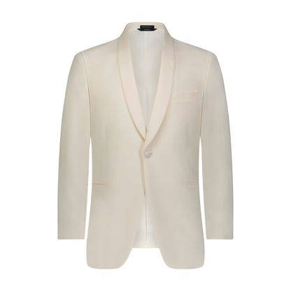 1B SLIM FIT IVORY SHAWL DINNER JACKET #567SF