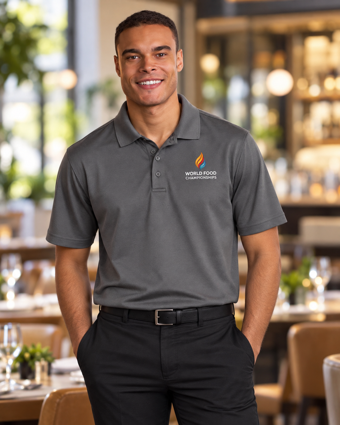 Men's Polyester Polo #50TJ01-R (WFC)