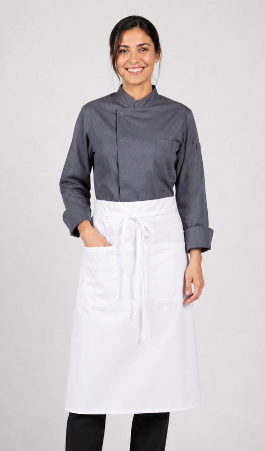 Two-Pocket Bistro Apron #U3053