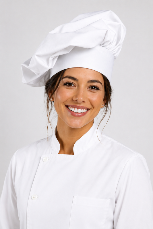 Poplin Chef Hat #U0100