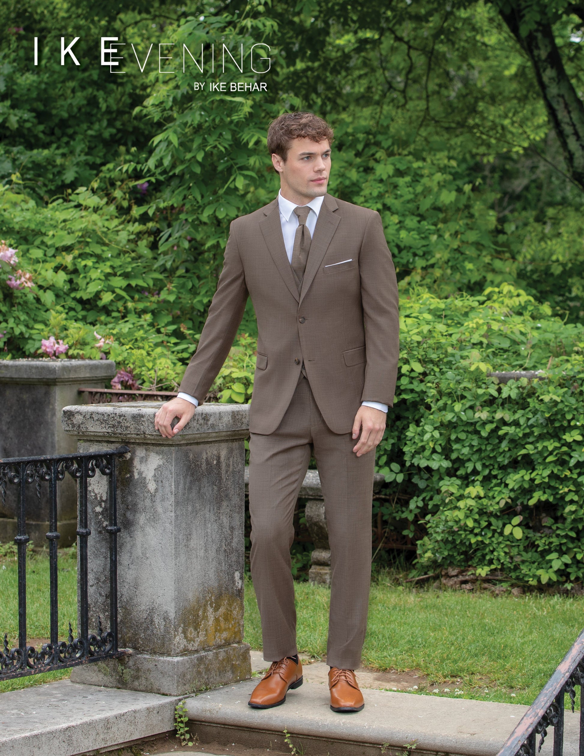 Men's Ultimate Destination Wedding Suit - Brown Coat #6545C Fabian Group Men's Ultimate Destination Wedding Suit - Brown Coat #6545C Fabian Group