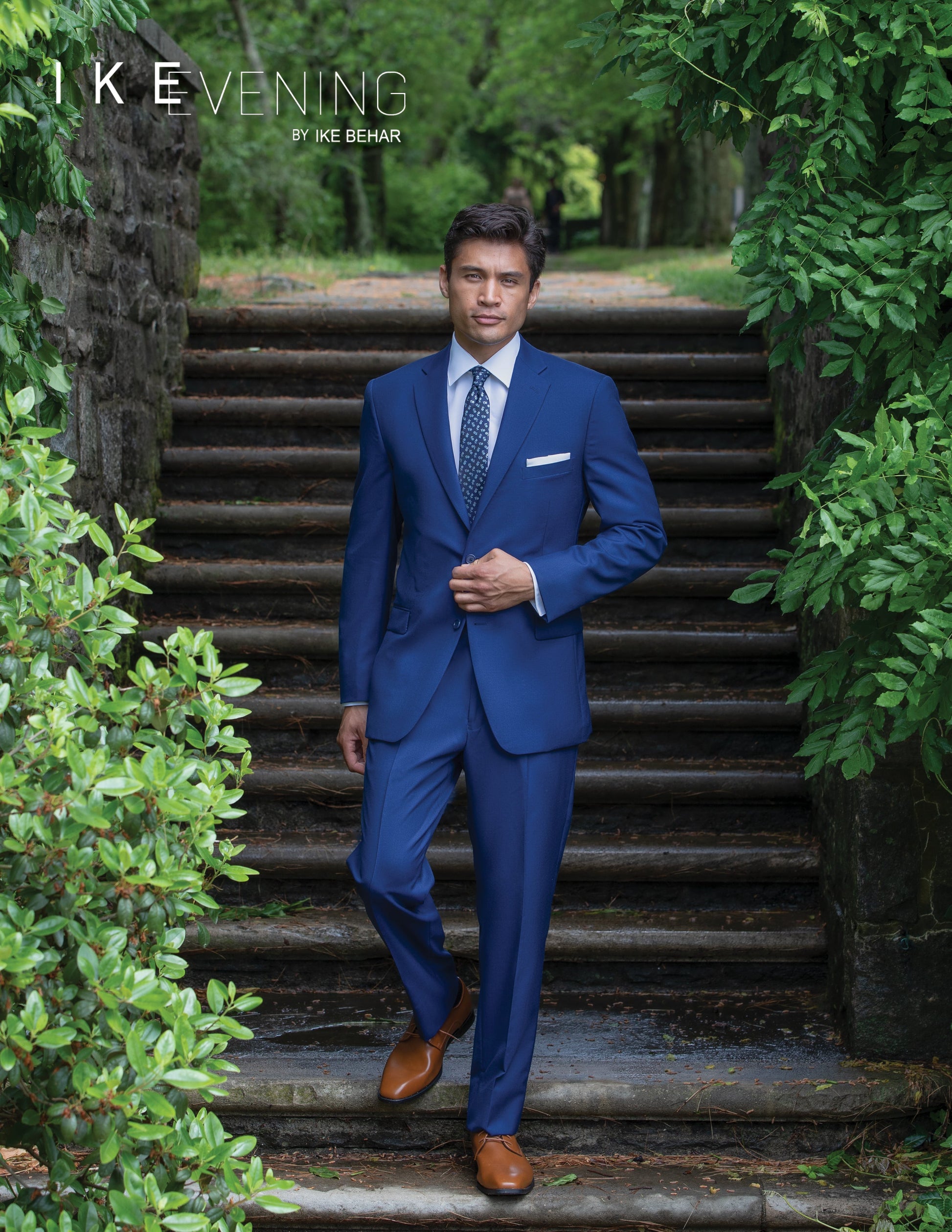 Wool 2 Button Suit Coat - Oxford Blue Fabian Group Wool 2 Button Suit Coat - Oxford Blue Fabian Group