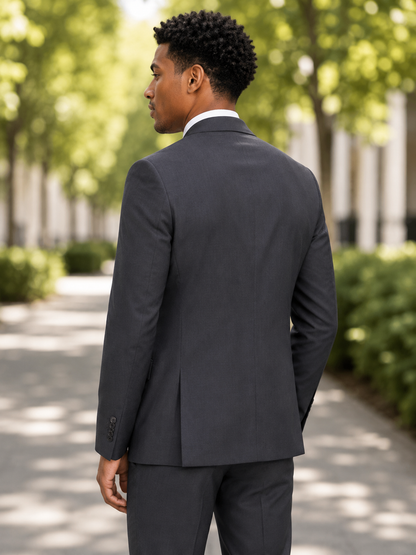 Couture 1910 Men’s Power Stretch Solid Suit Separates - Coat 4372PVS