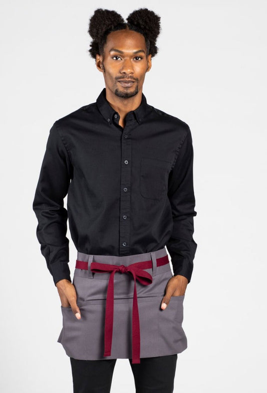 dress shirt aprons Chef Works Urban Austin Denim Waist Apron Natural