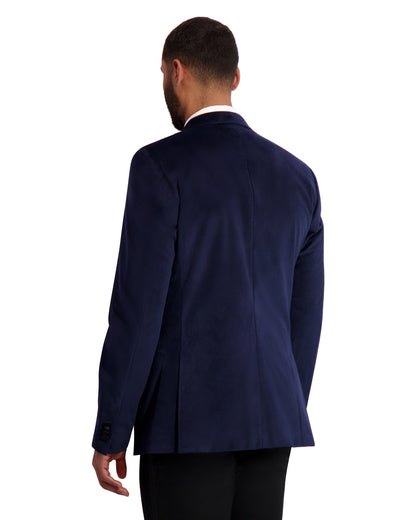 MENS SEASONAL ELEGANCE IN VELVET - NAVY