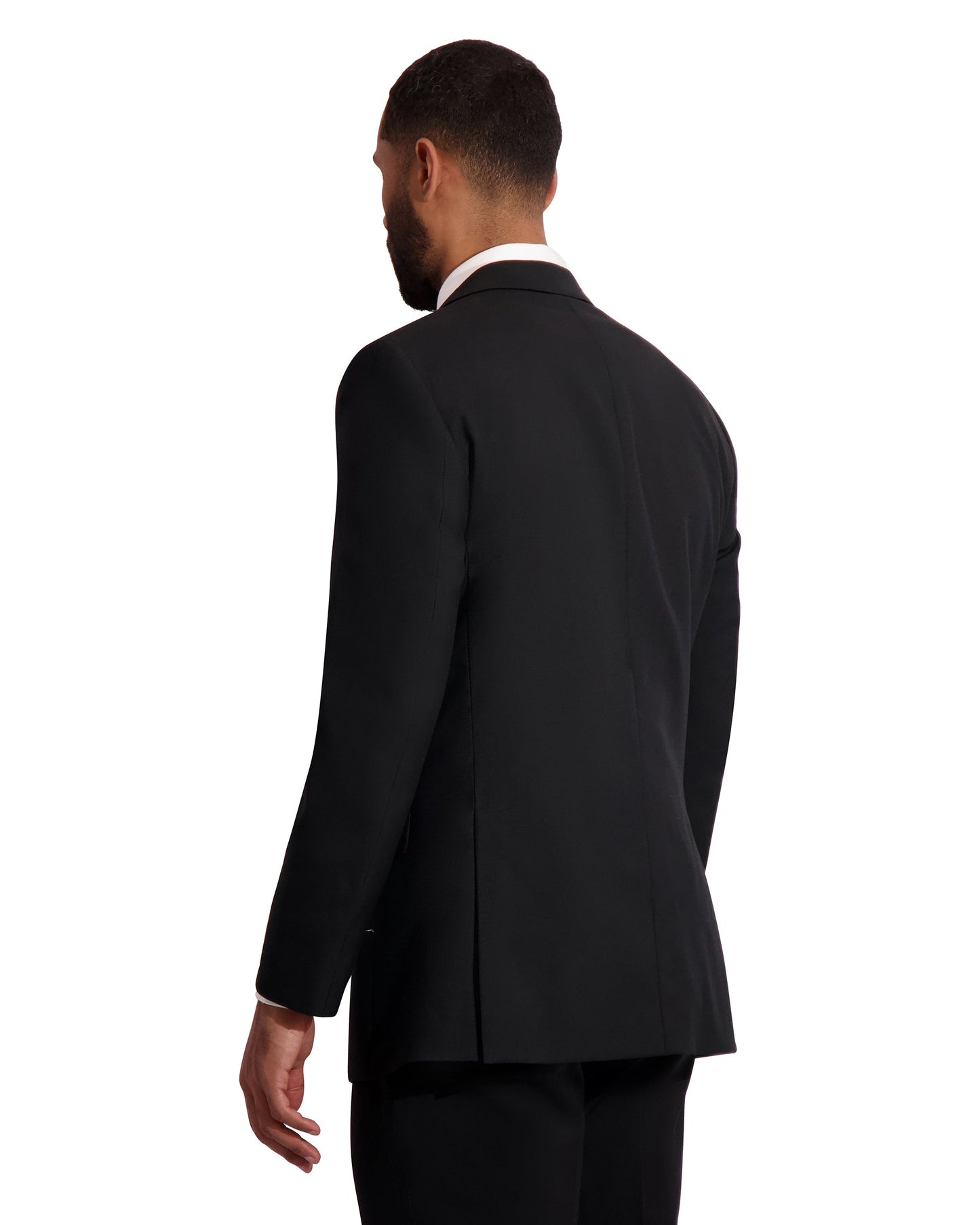 MENS 2B SLIM FIT NOTCH WITH SELF LAPEL