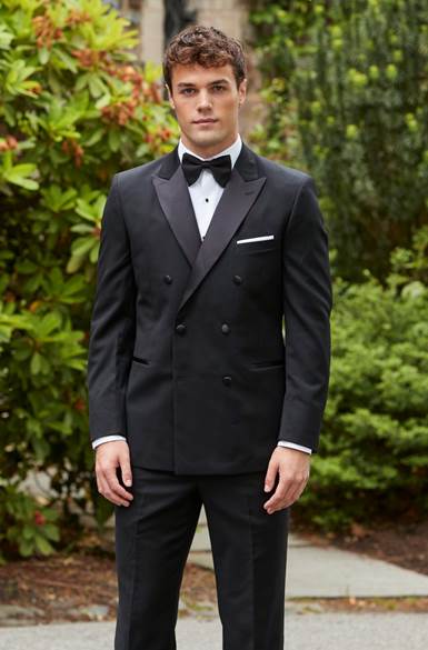 Men's S120's Double Breasted Nested Tuxedo #8060SF