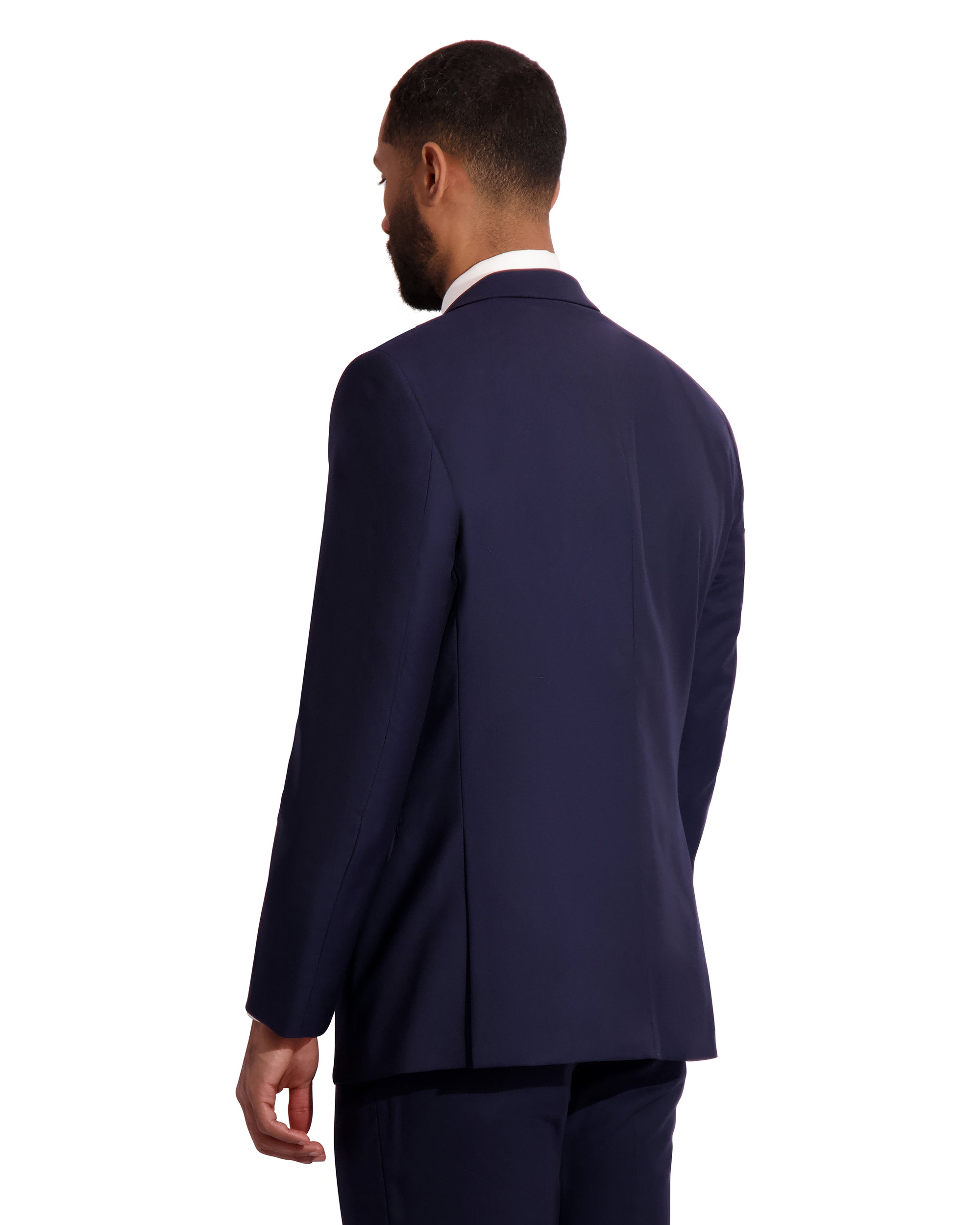MENS NAVY ESSENTIAL SUPER 120's SUIT – Fabian Group