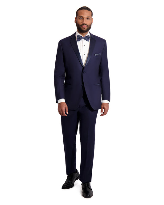 MENS ESSENTIAL SUPER 120's NAVY TUXEDO