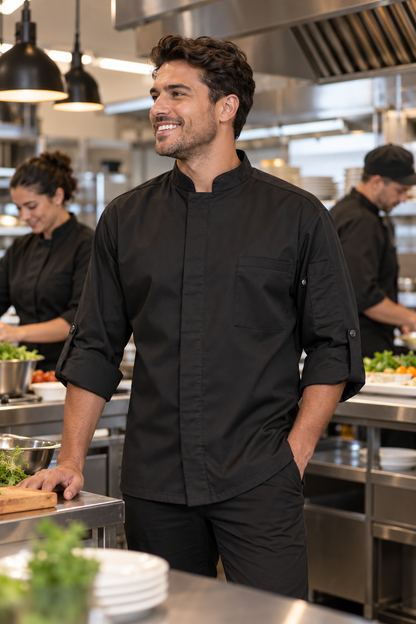 Pescara Lycra Performance Chef Coat #U0720