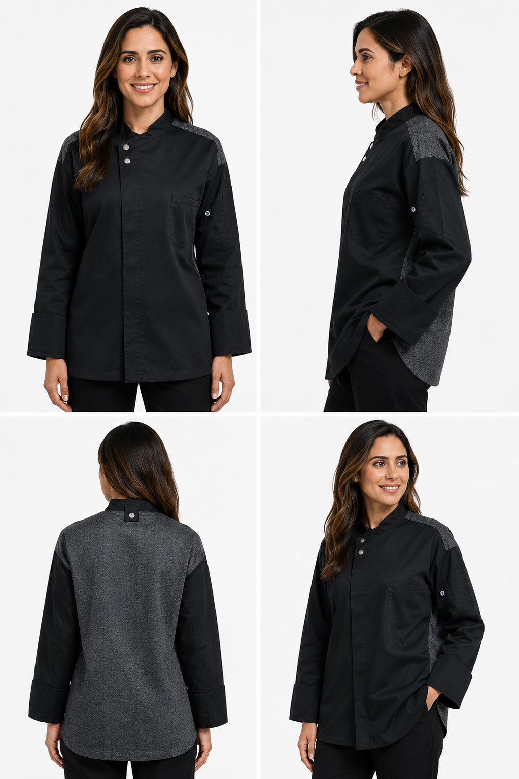 Solta Long Sleeve Performance Chef Coat #U0721HC