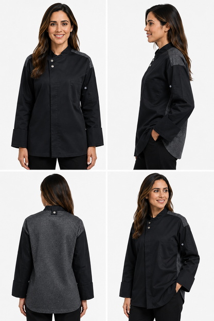 Solta Long Sleeve Performance Chef Coat #U0721HC