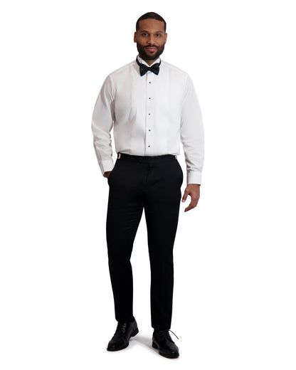 FORMAL WING COLLAR SHIRT WITH FRENCH CUFFS