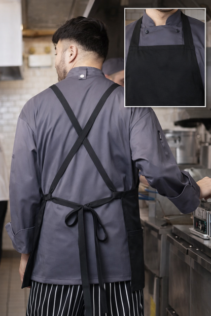 Cross Back Bib Apron #U3092