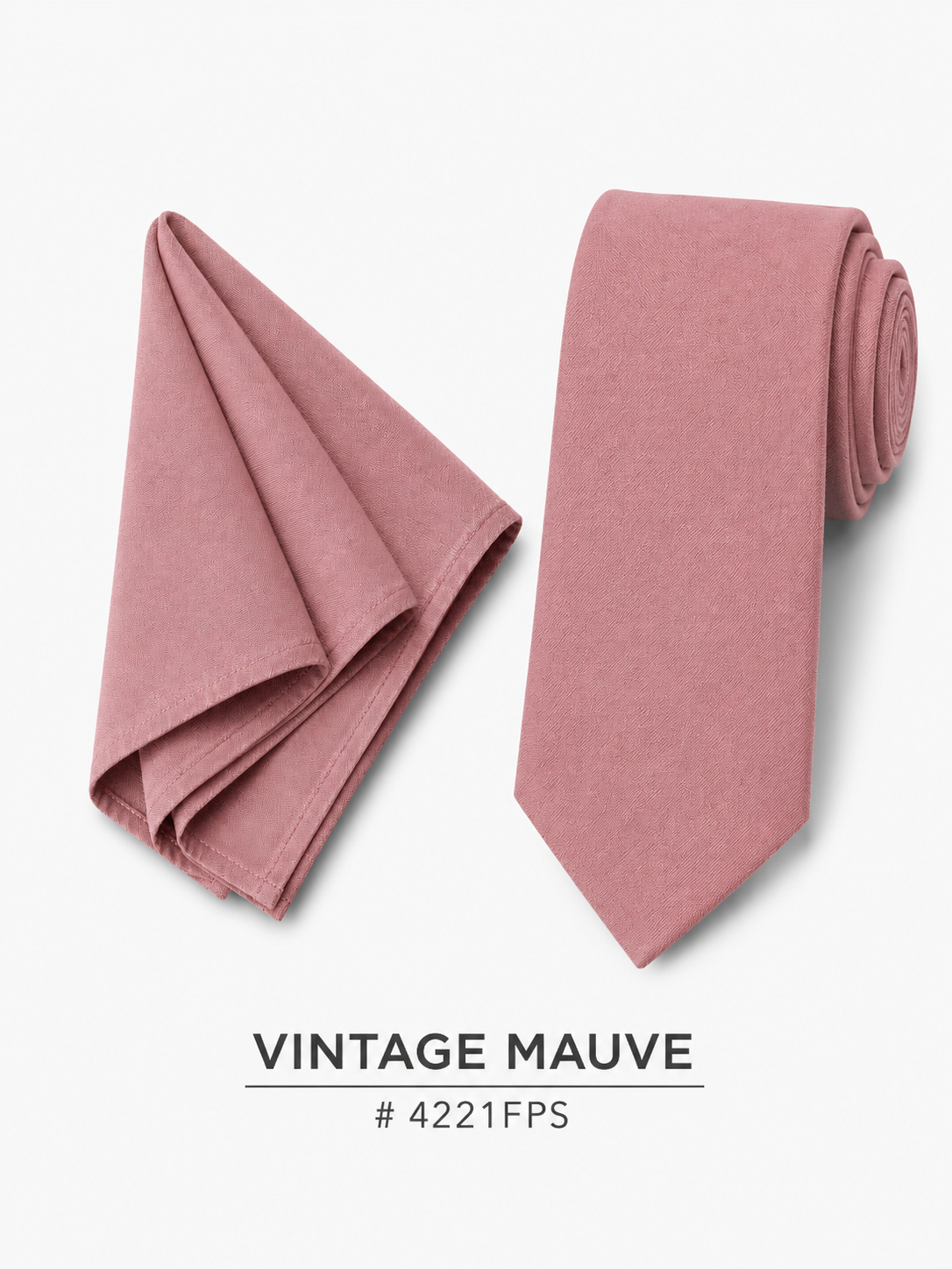 Men’s Tie & Pocket Square Combo #4221FPS