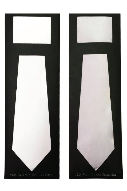 Poly Satin Tie And Hanky Set #105TH