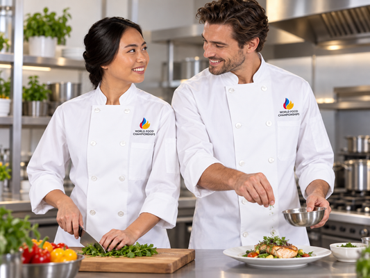 Spun Poly Expediter Chef Coat #0413P (WFC)