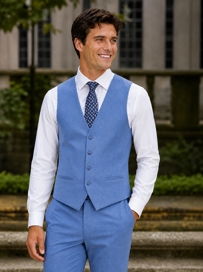 Couture 1910 Sharkskin Power Stretch Vest #4374VS