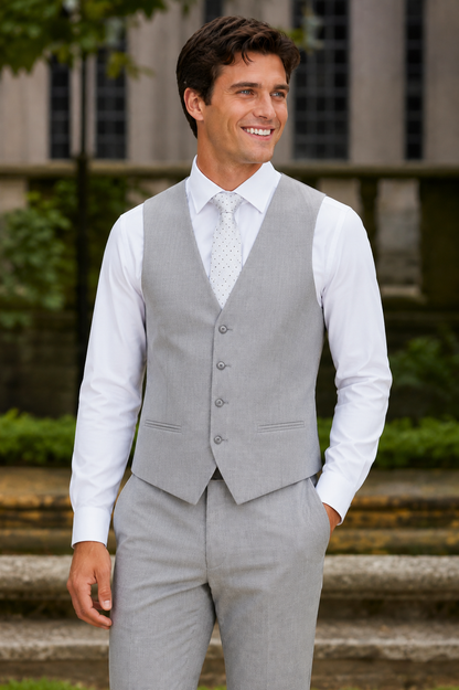 Couture 1910 Sharkskin Power Stretch Vest #4374VS