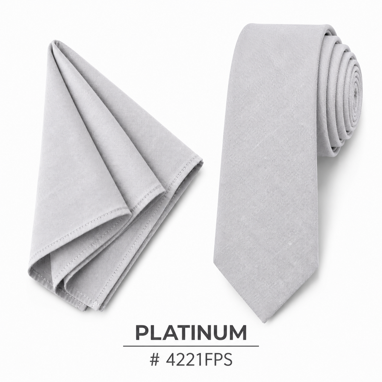 Men’s Tie & Pocket Square Combo #4221FPS