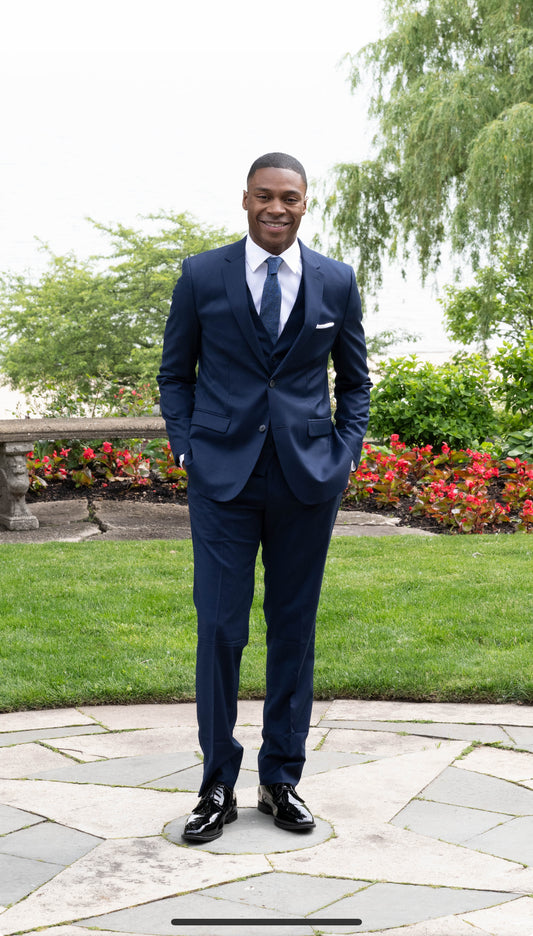 Couture 1910 Men’s Power Stretch Suit Separates in Navy - Coat
