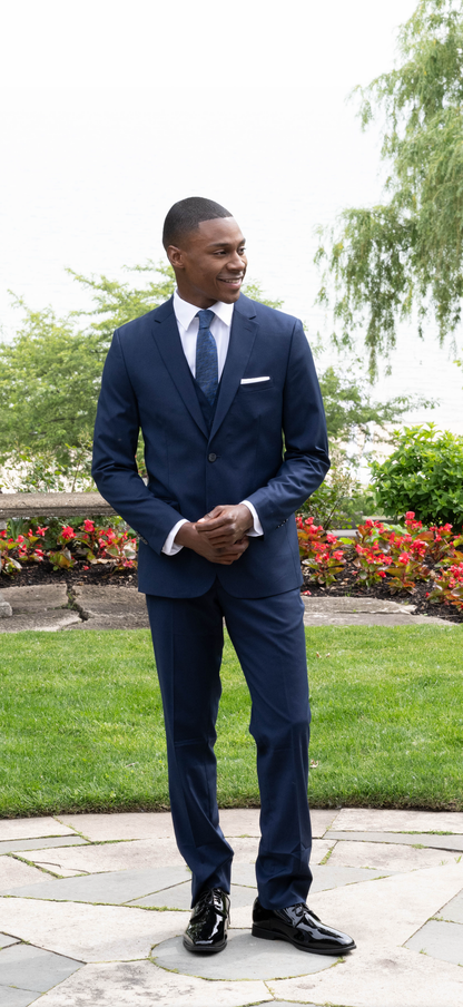 Couture 1910 Men’s Power Stretch Suit Separates in Navy - Coat